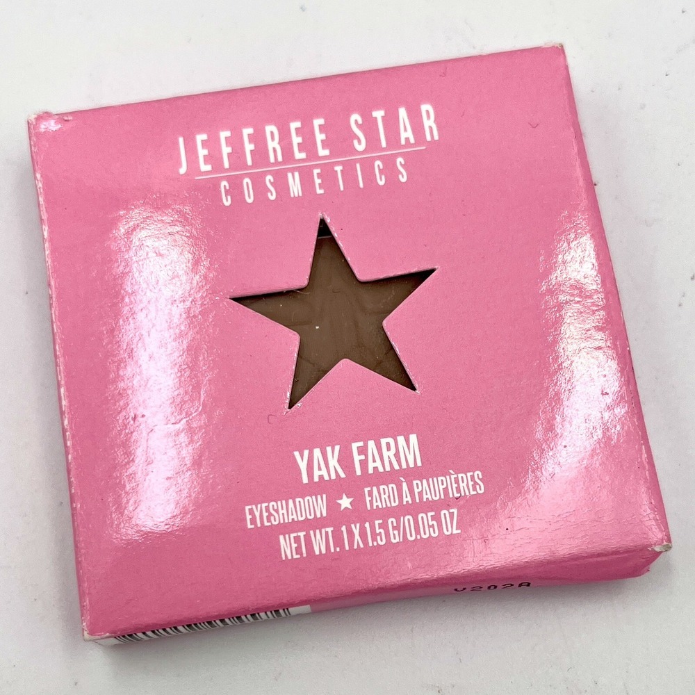 Jeffree Star Cosmetics Eye Shadow Artistry Singles Yak Farm 0.05 Oz. NEW‎